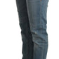 Chic Washed Cotton Denim with Folded Hem - SEHABRANDS