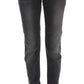 Elegant Gray Regular Fit Jeans - SEHABRANDS