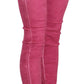 Dolce & Gabbana Chic Pink Mid Waist Skinny Pants