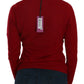 Elegant Red Cashmere Pullover Blouse - SEHABRANDS