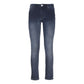 Chic Blue Skinny Sweat Pants for Everyday Elegance - SEHABRANDS