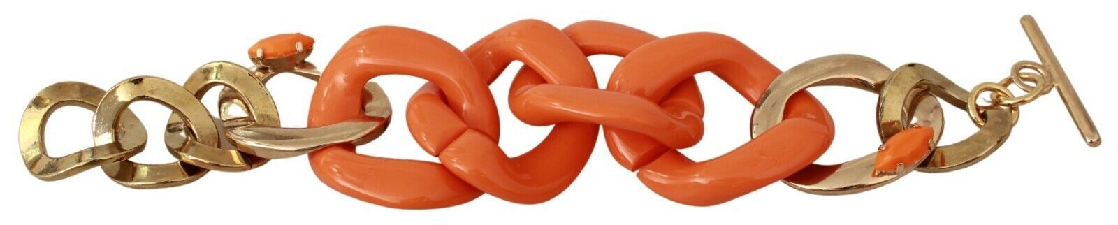 Ermanno Scervino Orange Statement Bracelet - SEHABRANDS