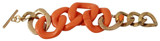 Ermanno Scervino Orange Statement Bracelet - SEHABRANDS