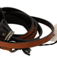 Elegant Brown Leather Fashion Belt - SEHABRANDS