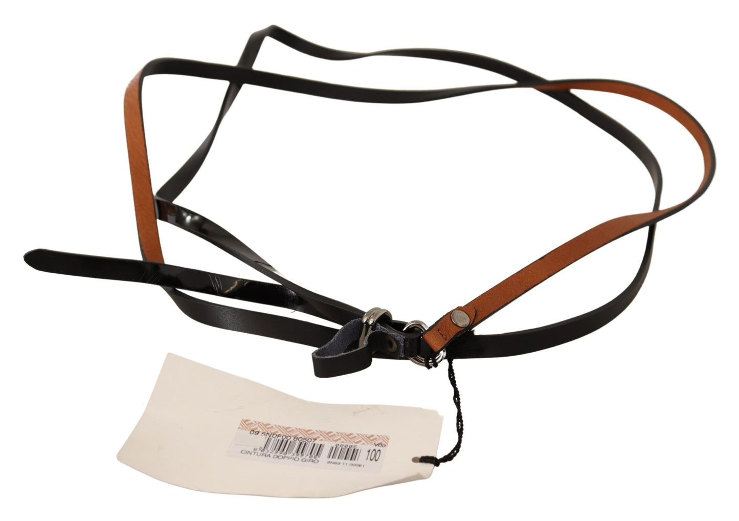 Elegant Brown Leather Fashion Belt - SEHABRANDS