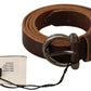 Elegant Brown Leather Fashion Belt - SEHABRANDS