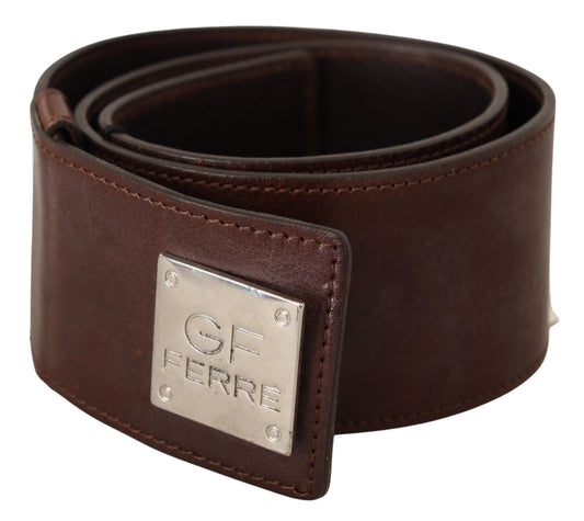 Elegant Black Leather Fashion Belt - SEHABRANDS