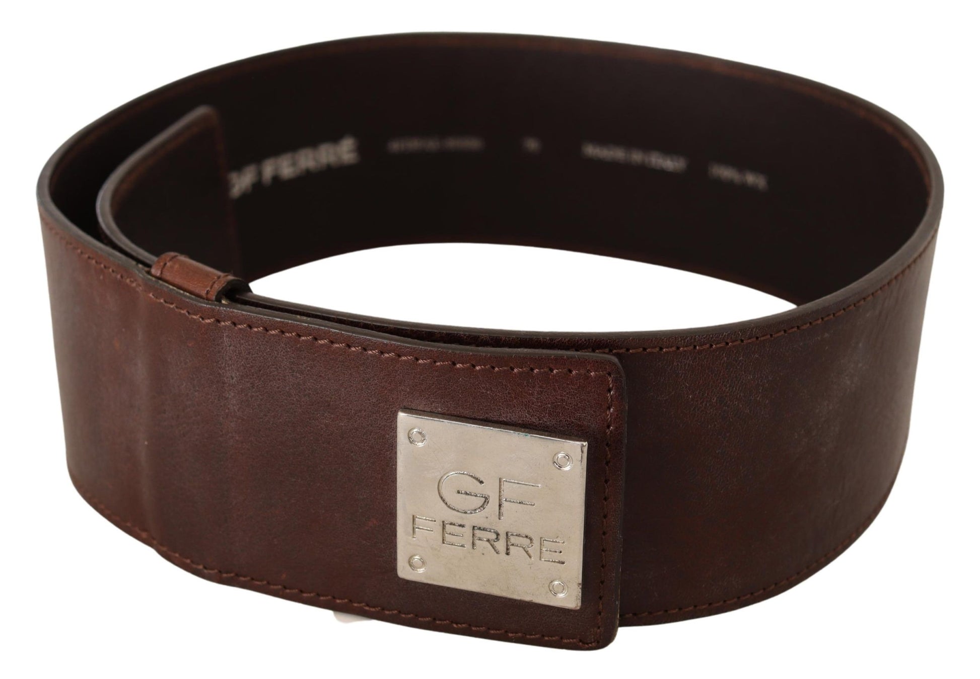 Elegant Black Leather Fashion Belt - SEHABRANDS