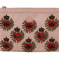 Dolce & Gabbana Elegant Pink Heart Clutch Wallet