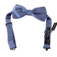 Dolce & Gabbana Elegant Purple Silk Bow Tie