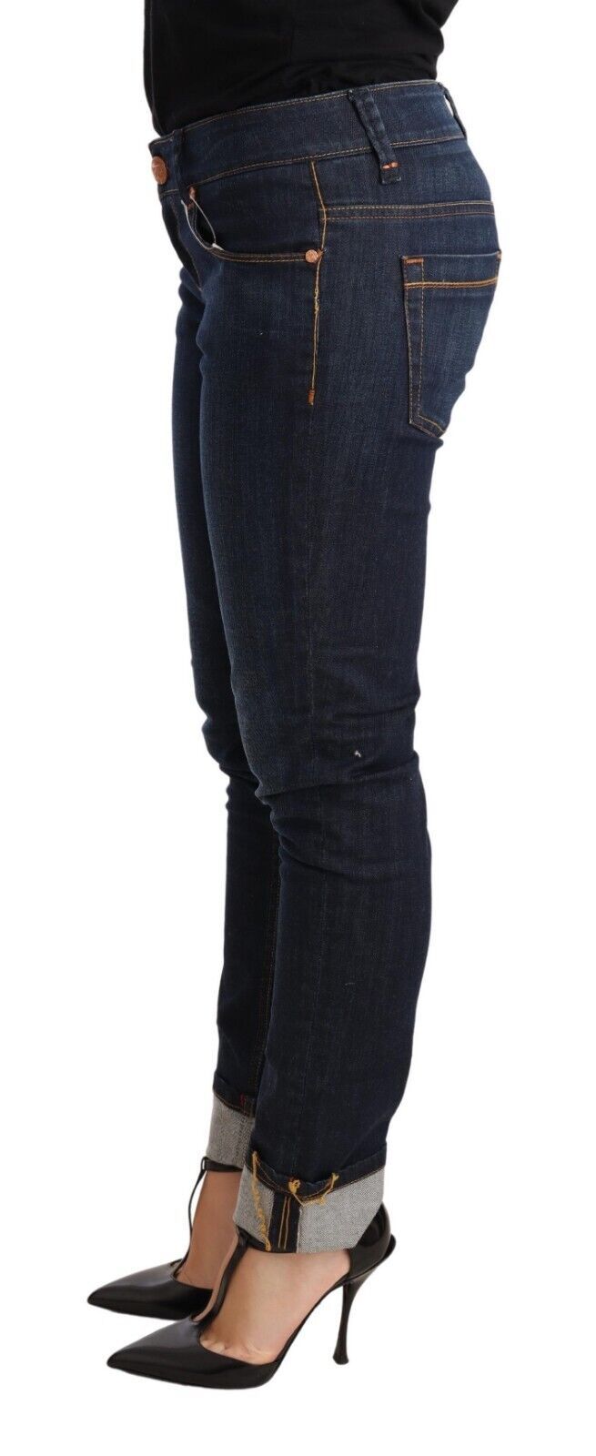 Chic Low Waist Skinny Denim - SEHABRANDS