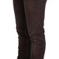 Chic Low Waist Skinny Brown Jeans - SEHABRANDS