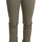 Chic Green Low Waist Skinny Jeans - SEHABRANDS