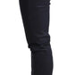 Chic Dark Blue Low Waist Skinny Jeans - SEHABRANDS