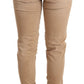 Chic Low Waist Skinny Cotton Trousers - SEHABRANDS