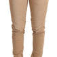 Chic Low Waist Skinny Cotton Trousers - SEHABRANDS