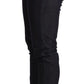 Chic Dark Blue Skinny Trouser Jeans - SEHABRANDS