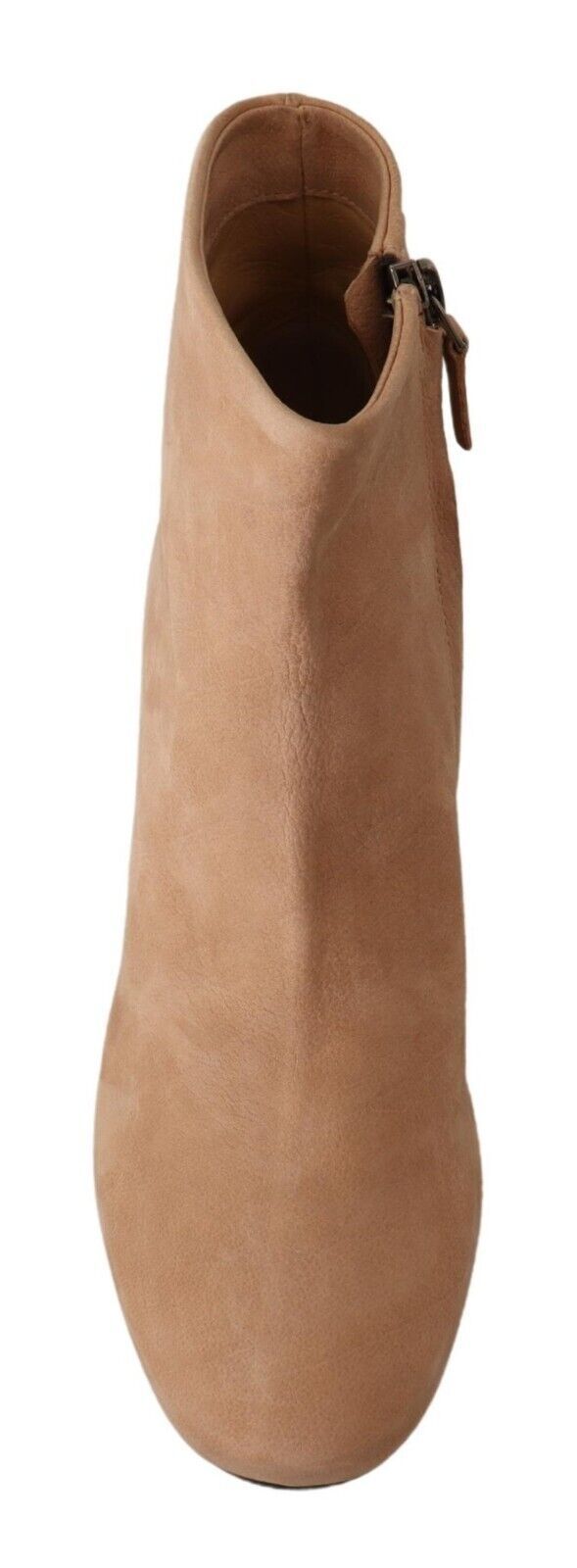 Elegant Beige Leather Boots - SEHABRANDS