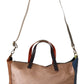 Multicolor Leather Shoulder Tote Bag - SEHABRANDS