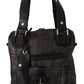 Chic Black and Gray Fabric Shoulder Handbag - SEHABRANDS