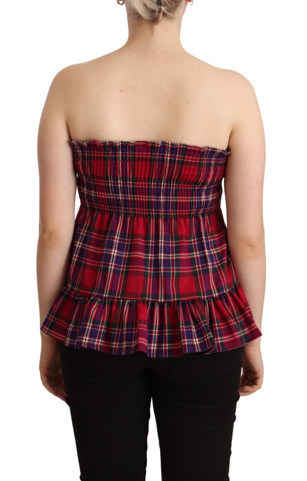 Chic Checkered Sleeveless Tank Top - SEHABRANDS