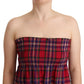 Chic Checkered Sleeveless Tank Top - SEHABRANDS