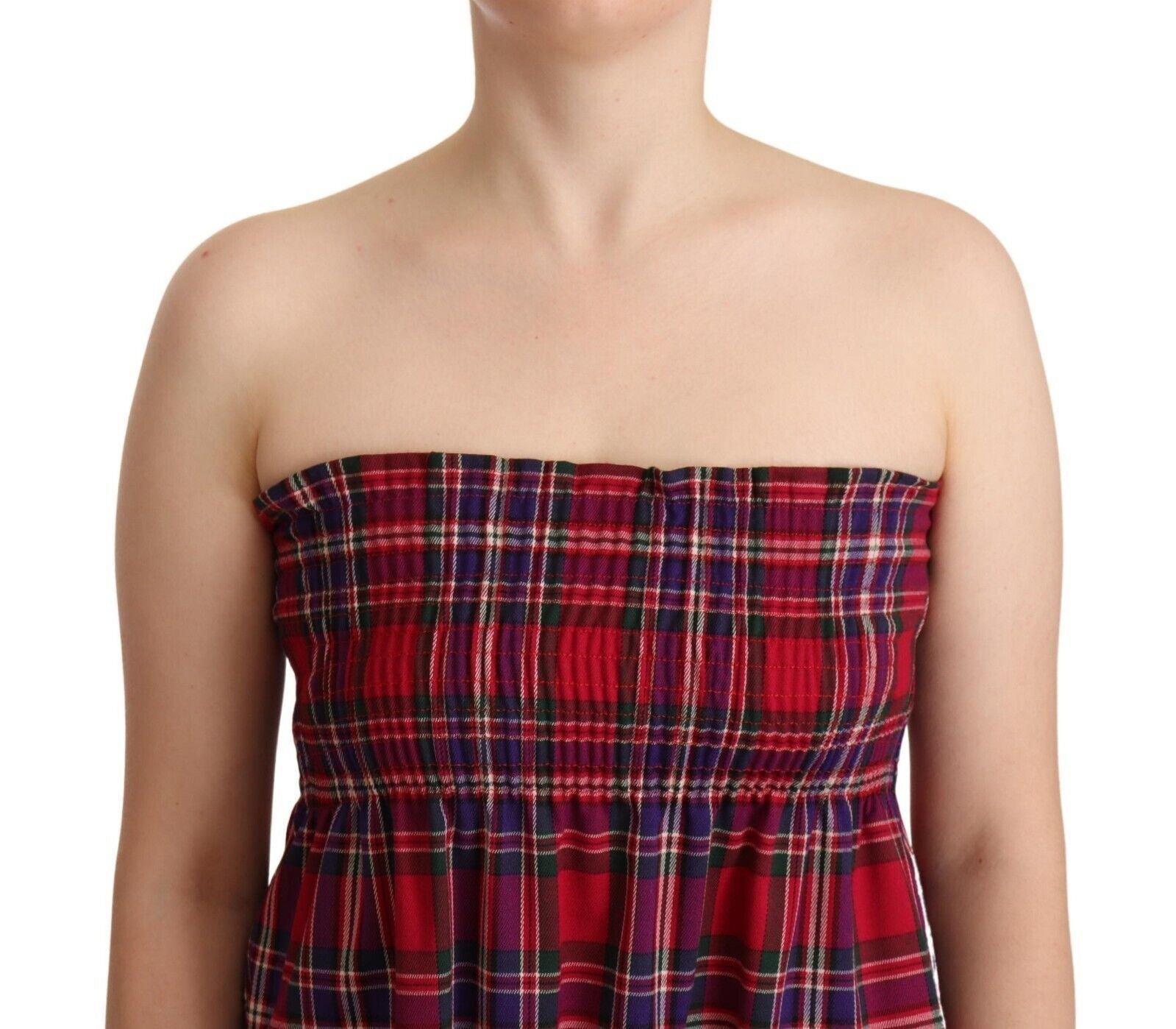 Chic Checkered Sleeveless Tank Top - SEHABRANDS