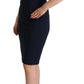 Sleeveless Navy Knee-Length Sheath Dress - SEHABRANDS