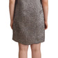 Elegant Silk Shift Dress in Sophisticated Gray - SEHABRANDS