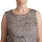 Elegant Silk Shift Dress in Sophisticated Gray - SEHABRANDS