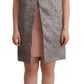 Elegant Silk Shift Dress in Sophisticated Gray - SEHABRANDS