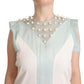 Embroidered Pearl Shift Dress Distinction - SEHABRANDS