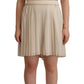 Chic Beige Strapless A-Line Dress - SEHABRANDS