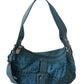 Chic Blue Fabric Shoulder Bag - Perfect for Everyday Elegance - SEHABRANDS