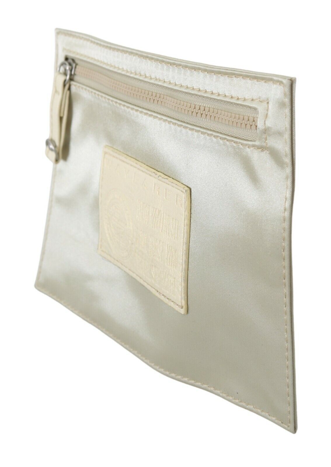 Elegant White Fabric Coin Wallet - SEHABRANDS