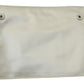 Elegant White Fabric Coin Wallet - SEHABRANDS