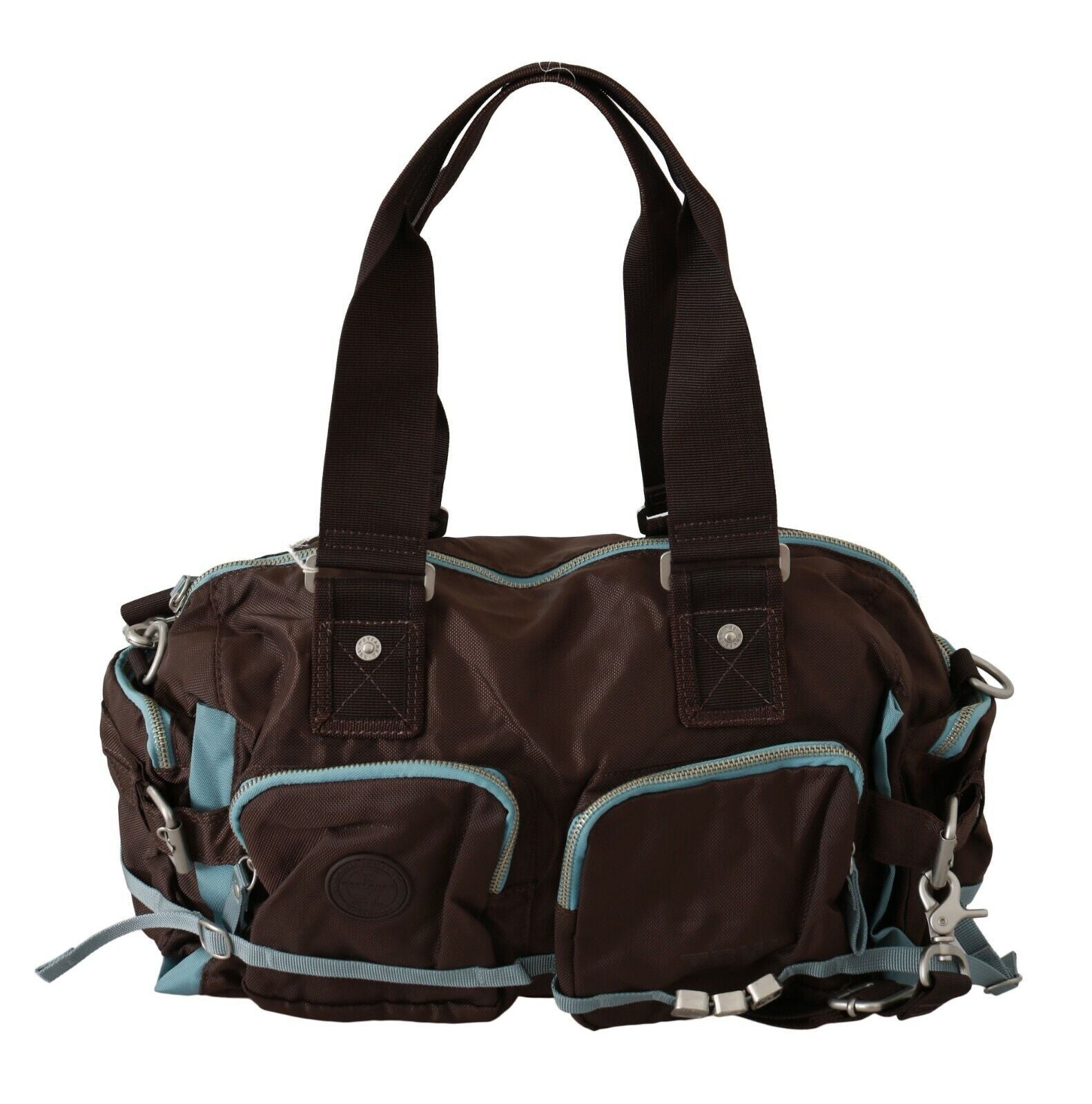 Elegant Duffel Travel Bag in Earthy Brown - SEHABRANDS