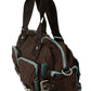 Elegant Duffel Travel Bag in Earthy Brown - SEHABRANDS