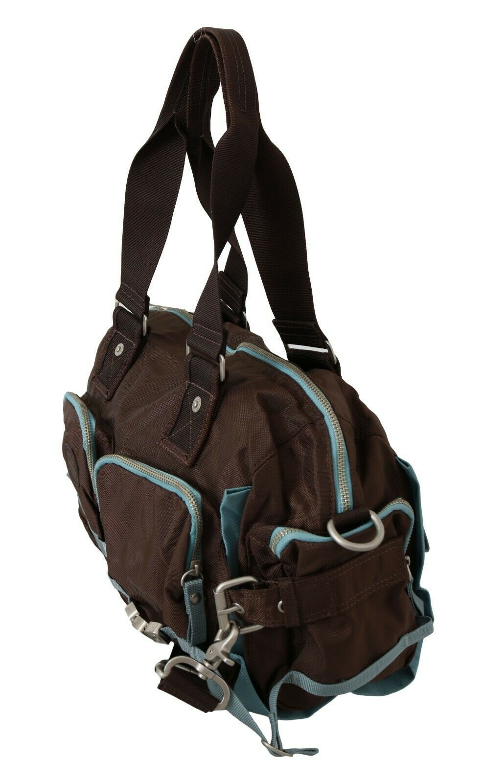 Elegant Duffel Travel Bag in Earthy Brown - SEHABRANDS