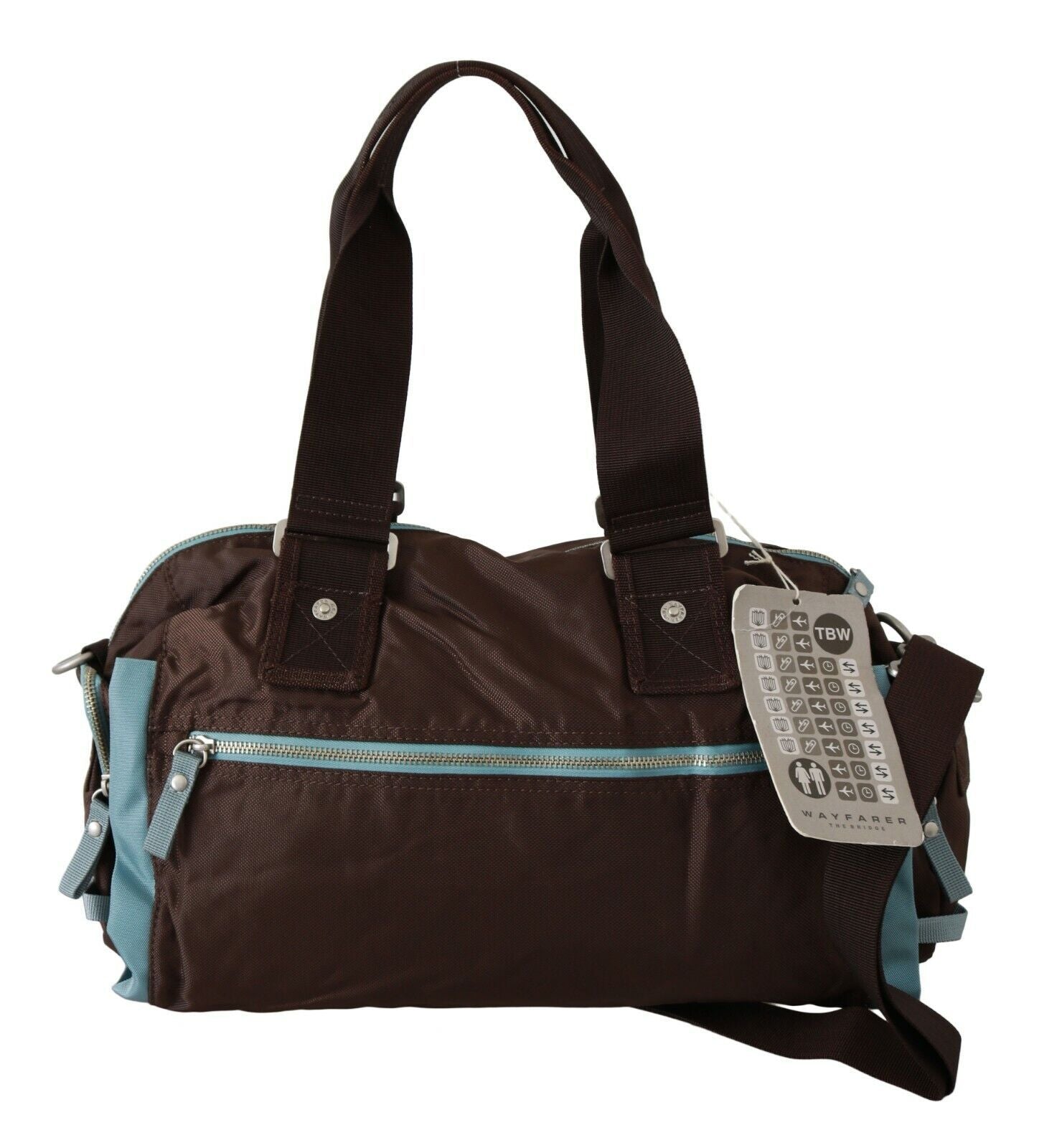 Elegant Duffel Travel Bag in Earthy Brown - SEHABRANDS