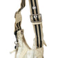 Chic White Fabric Shoulder Bag - Perfect for Any Occasion - SEHABRANDS