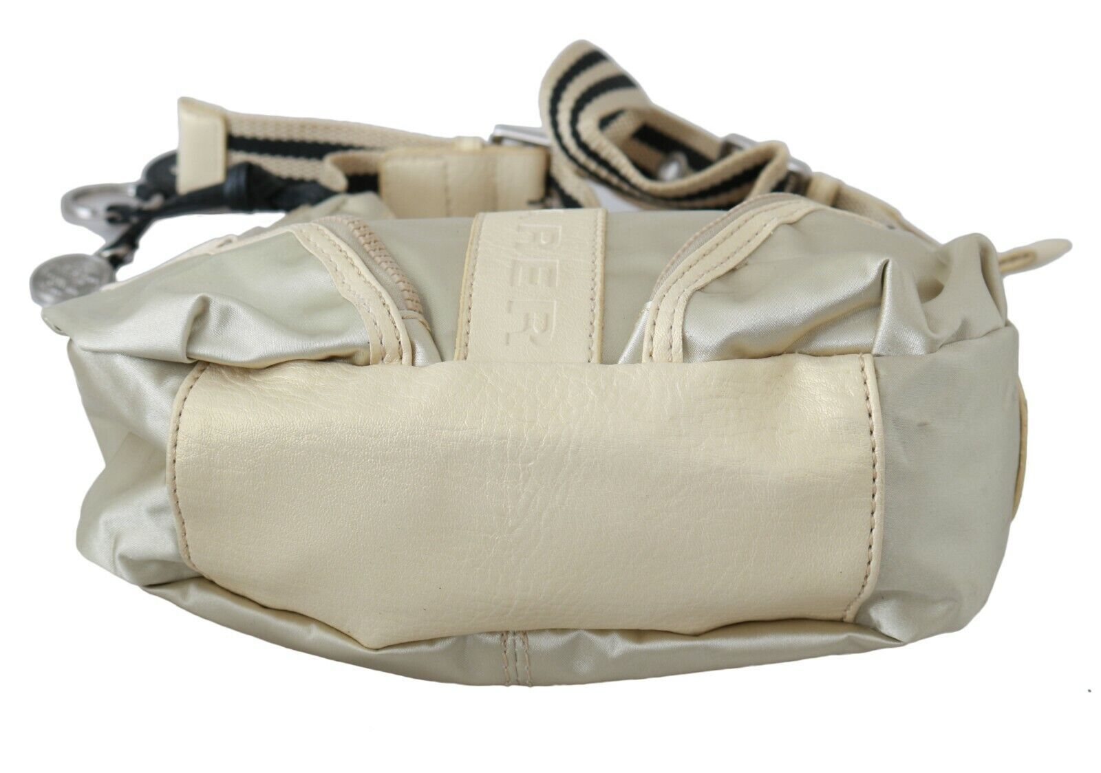 Chic White Fabric Shoulder Bag - Perfect for Any Occasion - SEHABRANDS