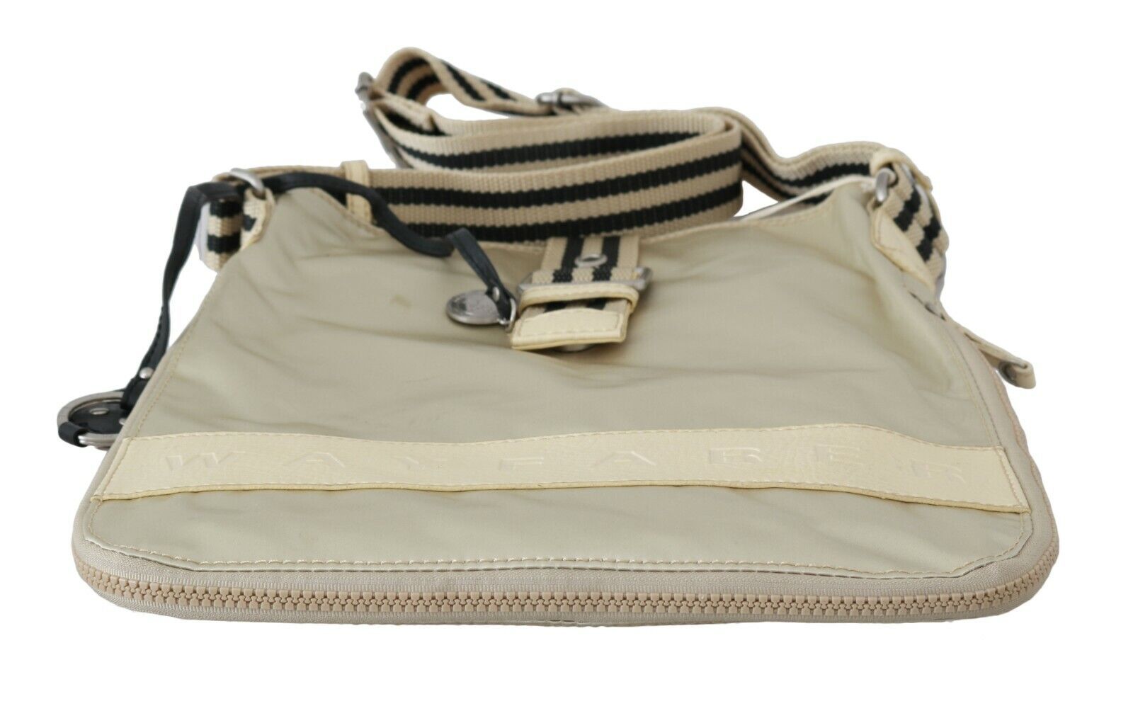 Chic Beige Fabric Handbag - SEHABRANDS