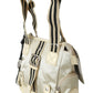 Chic Beige Fabric Handbag - SEHABRANDS