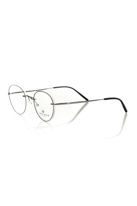 Gray Metallic Unisex Eyeglass Frame - SEHABRANDS