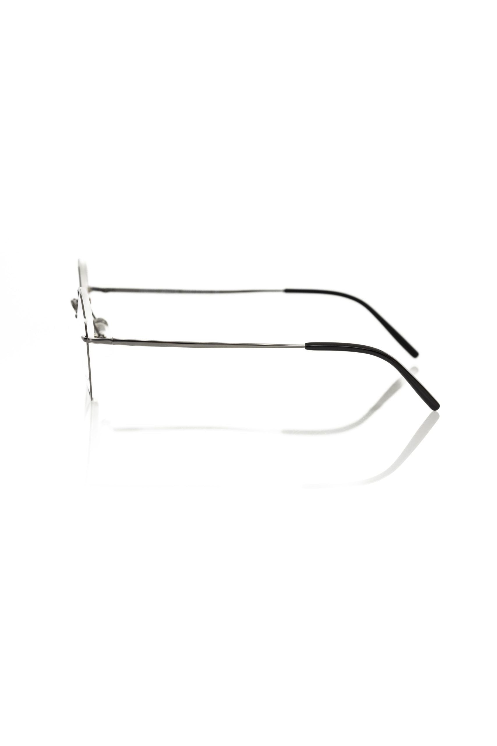 Gray Metallic Unisex Eyeglass Frame - SEHABRANDS