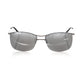 Silver Metallic Men Sunglass - SEHABRANDS