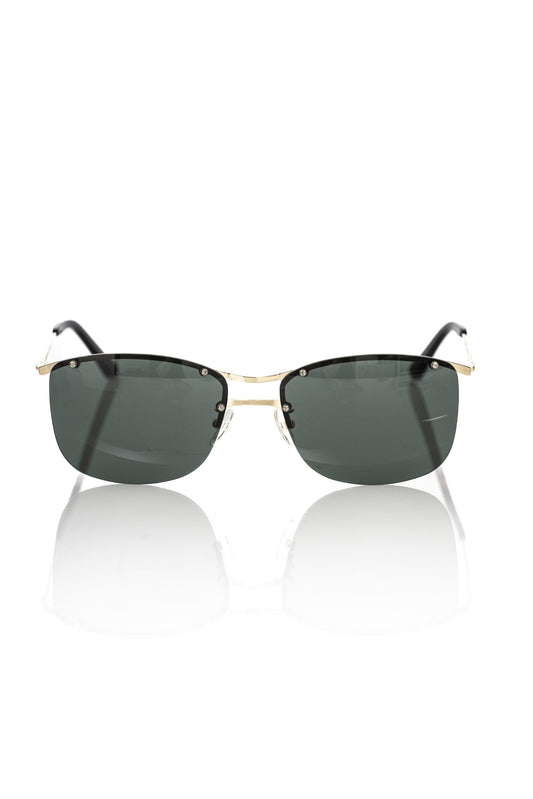 Black Metallic Fiber Men Sunglass - SEHABRANDS