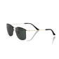 Black Metallic Fiber Men Sunglass - SEHABRANDS