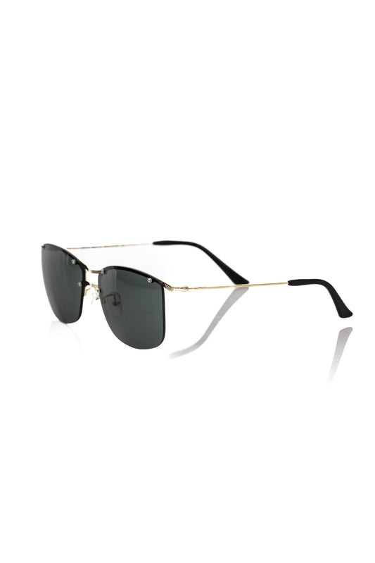 Black Metallic Fiber Men Sunglass - SEHABRANDS